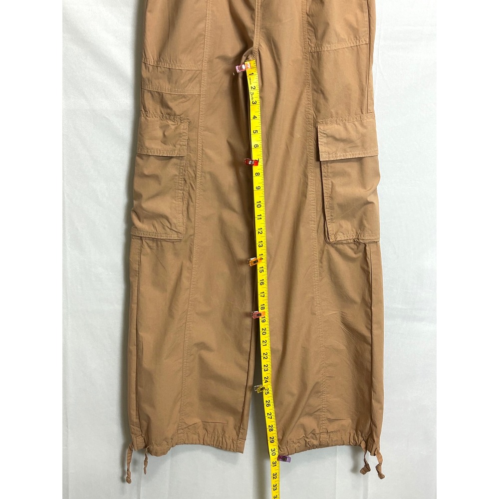 Aerie Tan Khaki High Waisted Cargo Jogger Pants 100% Cotton XS 1623630300 - Picture 5 of 14
